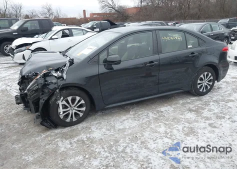 2022 Toyota Corolla Hybrid Le z USA, uszkodzony, nr VIN JTDEAMDE2NJ059309